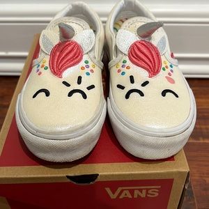 Classic Vans Toddler Unicorn Slip on size 10.5
